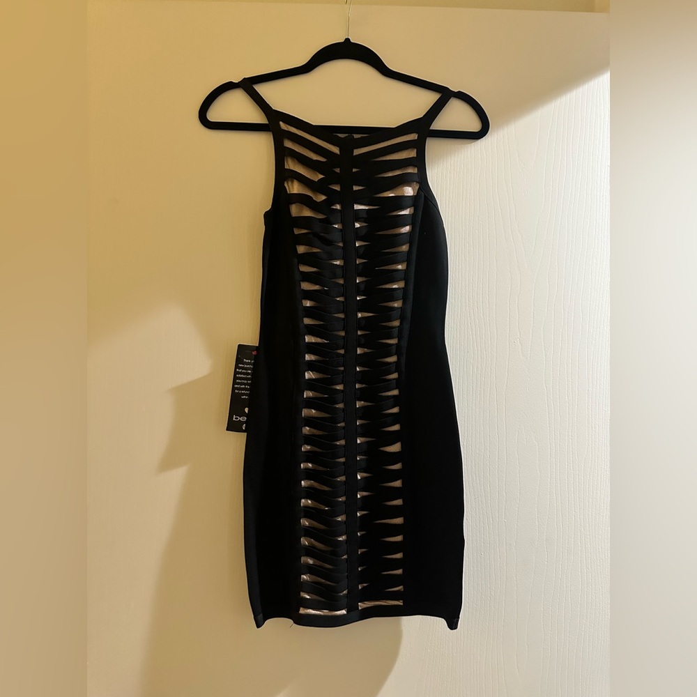 BEBE black mini dress